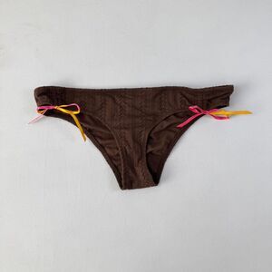 Y2K 2007 Raisins Swimwear Low Rise Bikini Bottoms Bow Ties